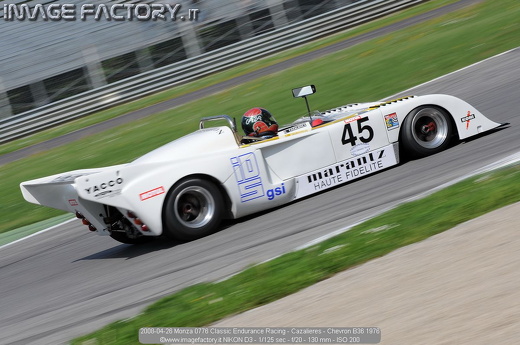 2008-04-26 Monza 0776 Classic Endurance Racing - Cazalieres - Chevron B36 1976